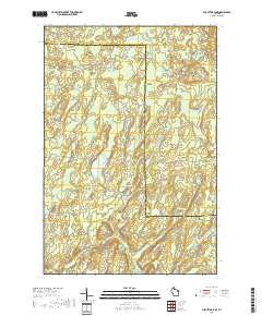 Augustine Lake 2018 topographic map thumbnail
