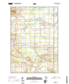 Auroraville 2018 topographic map thumbnail