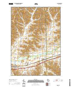 Bangor 2018 topographic map thumbnail