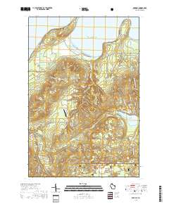 Bark Bay 2018 topographic map thumbnail