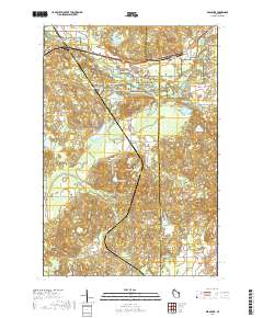 Bean Lake 2019 topographic map thumbnail