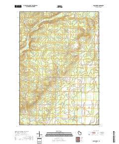 Becky Creek 2018 topographic map thumbnail