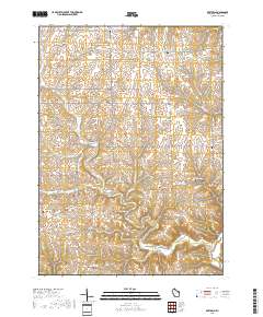 Beetown 2018 topographic map thumbnail