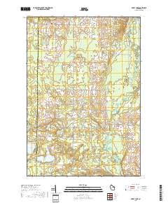 Berry Lake 2018 topographic map thumbnail