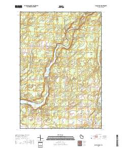 Big Falls Dam 2018 topographic map thumbnail