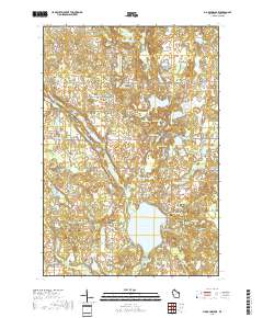 Big Round Lake 2018 topographic map thumbnail
