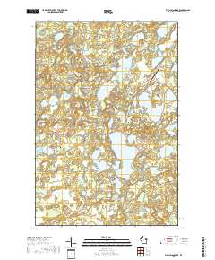 Birch Island Lake 2018 topographic map thumbnail