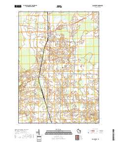 Black Creek 2018 topographic map thumbnail