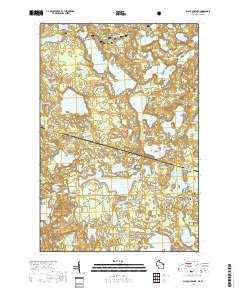 Black Oak Lake 2018 topographic map thumbnail