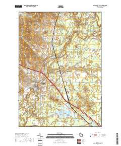 Black River Falls 2018 topographic map thumbnail