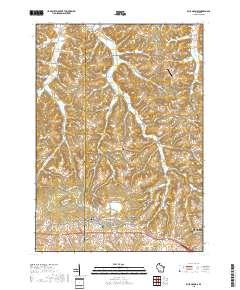 Blue Mounds 2018 topographic map thumbnail