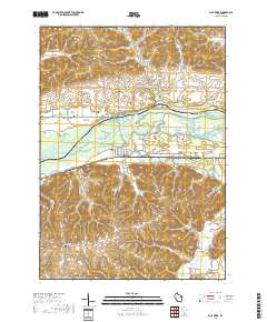 Blue River 2018 topographic map thumbnail