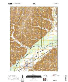 Boscobel 2018 topographic map thumbnail