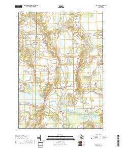 Briggsville 2018 topographic map thumbnail