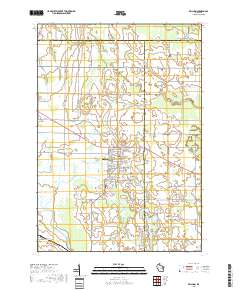 Brillion 2018 topographic map thumbnail