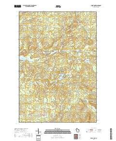Bucks Lake 2018 topographic map thumbnail