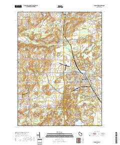 Burlington 2018 topographic map thumbnail