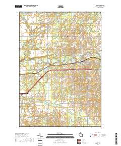 Cadott 2018 topographic map thumbnail