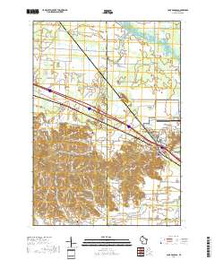 Camp Douglas 2018 topographic map thumbnail