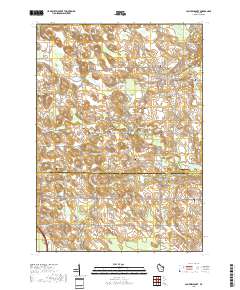Campbellsport 2018 topographic map thumbnail