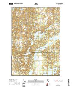 Chain Lake 2018 topographic map thumbnail