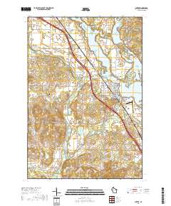 Chetek 2018 topographic map thumbnail