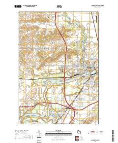 Chippewa Falls 2018 topographic map thumbnail