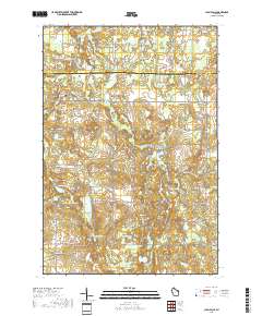 Clam Falls 2018 topographic map thumbnail