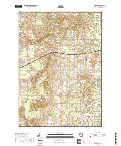 Clarks Mills 2018 topographic map thumbnail