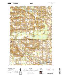 Clintonville North 2018 topographic map thumbnail