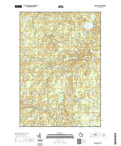 Coleman Lake 2018 topographic map thumbnail
