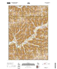 Coon Valley 2018 topographic map thumbnail