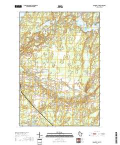 Cranberry Lake 2018 topographic map thumbnail