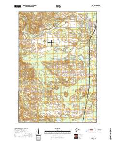 Crivitz 2018 topographic map thumbnail