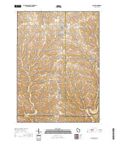 Cuba City 2018 topographic map thumbnail