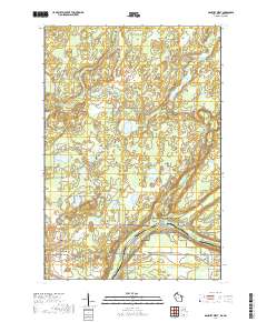 Danbury West 2019 topographic map thumbnail