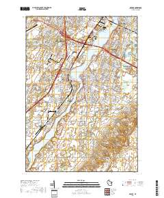 De Pere 2018 topographic map thumbnail