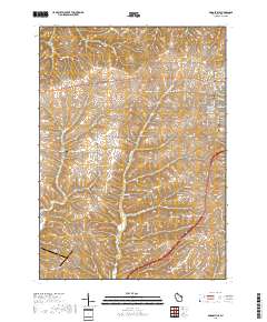 Dodgeville 2018 topographic map thumbnail