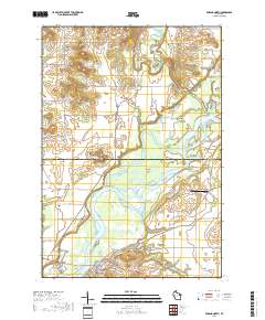 Durand North 2018 topographic map thumbnail