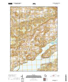 Durwards Glen 2018 topographic map thumbnail