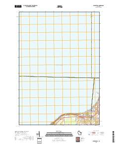 Dyckesville 2018 topographic map thumbnail