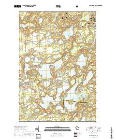 Eagle River East 2018 topographic map thumbnail