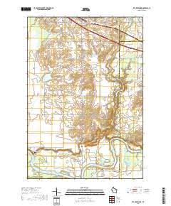 Elk Creek Lake 2018 topographic map thumbnail