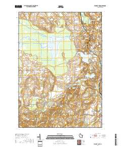 Elkhart Lake 2018 topographic map thumbnail