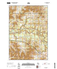 Fall Creek 2018 topographic map thumbnail