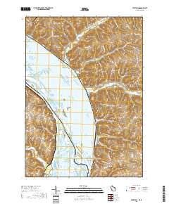Ferryville 2018 topographic map thumbnail