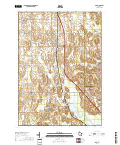 Lomira 2018 topographic map thumbnail