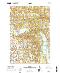 Luck 2018 topographic map thumbnail