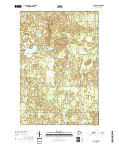 Lyman Lake 2018 topographic map thumbnail