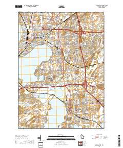 Madison East 2018 topographic map thumbnail
